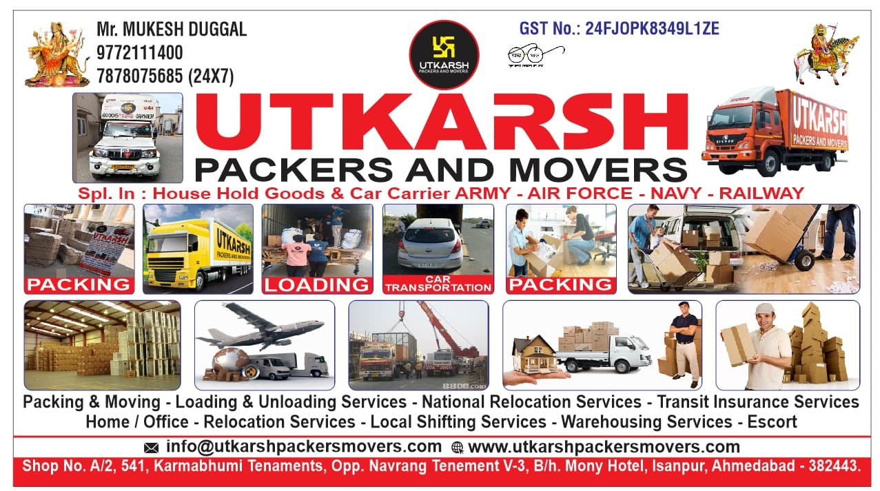 Utkarsh Packers and Movers moving crew